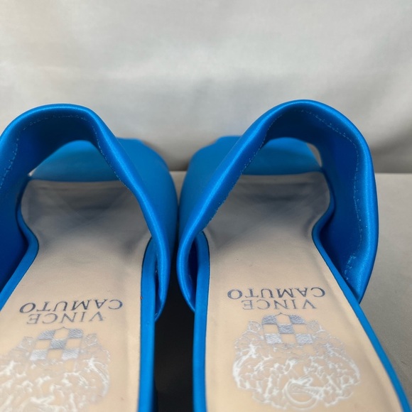 Vince Camuto Vibrant Blue Mules - Picture 7 of 12
